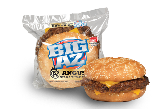 BIG AZ ANGUS CHEDDAR CHEESEBURGER