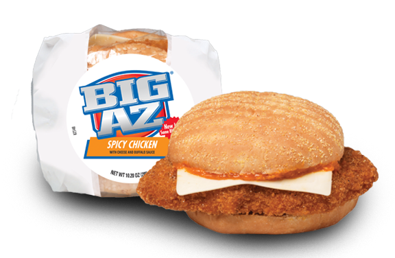 BIG AZ SPICY CHICKEN SANDWICH WITH CHEESE