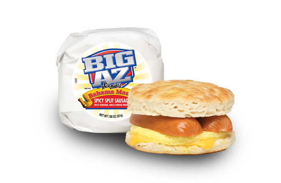 BIG AZ BAHAMA MAMA SPICY SPLIT SAUSAGE
