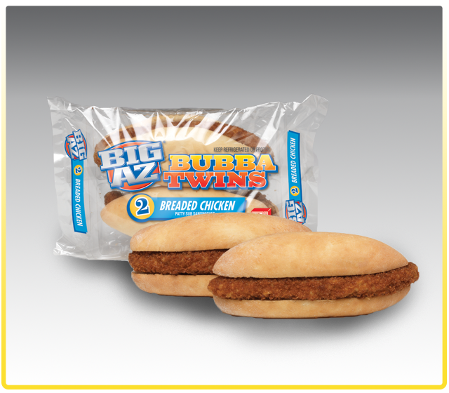 TWIN BREADED CHICKEN SUBS